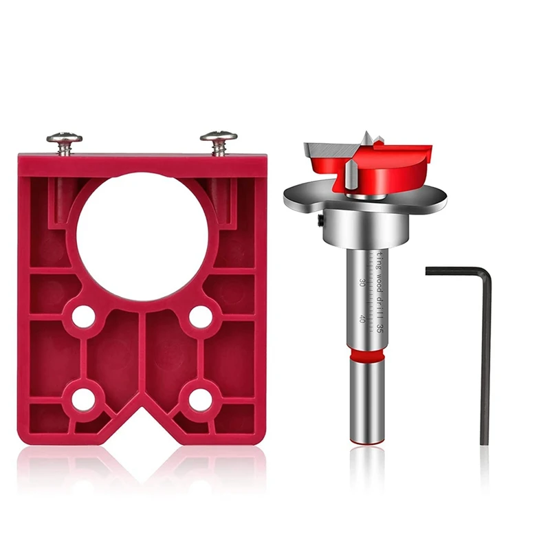 35Mm Hinge Jig Drill Guide Sets Door Hinge Drill Hole Cutter Concealed Hinge Jig With Bit Positioner For Furniture Wood
35Mm Hinge Jig Drill Guide Sets Door Hinge Drill Hole Cutter Concealed Hinge Jig With Bit Positioner For Furniture Wood