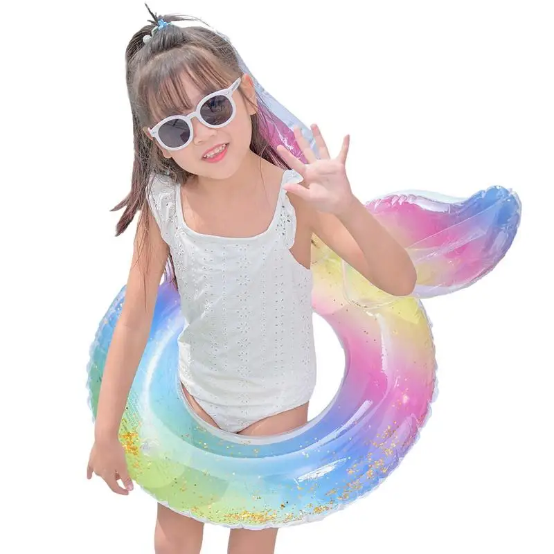 Inflatable Pool Ring Glitter Inflatable Pool Rings For Kids Transparent Pool Floats For Kids Children's Summer Party Supplies
Inflatable Pool Ring Glitter Inflatable Pool Rings For Kids Transparent Pool Floats For Kids Children's Summer Party Supplies