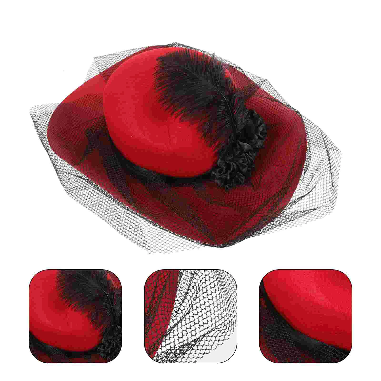 Fascinator Hat Tea Party Wide Brim Vintage Hats Bride Novelty Ribbon Gauze Banquet
Fascinator Hat Tea Party Wide Brim Vintage Hats Bride Novelty Ribbon Gauze Banquet