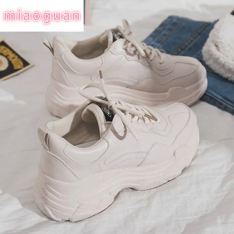 2022 New Casual Women's Sneakers Lace Up Platform Shoes Woman For Thick Soled Vulcanize Shoes Comfortable Footwear Size 35-40
2022 New Casual Women's Sneakers Lace Up Platform Shoes Woman For Thick Soled Vulcanize Shoes Comfortable Footwear Size 35-40