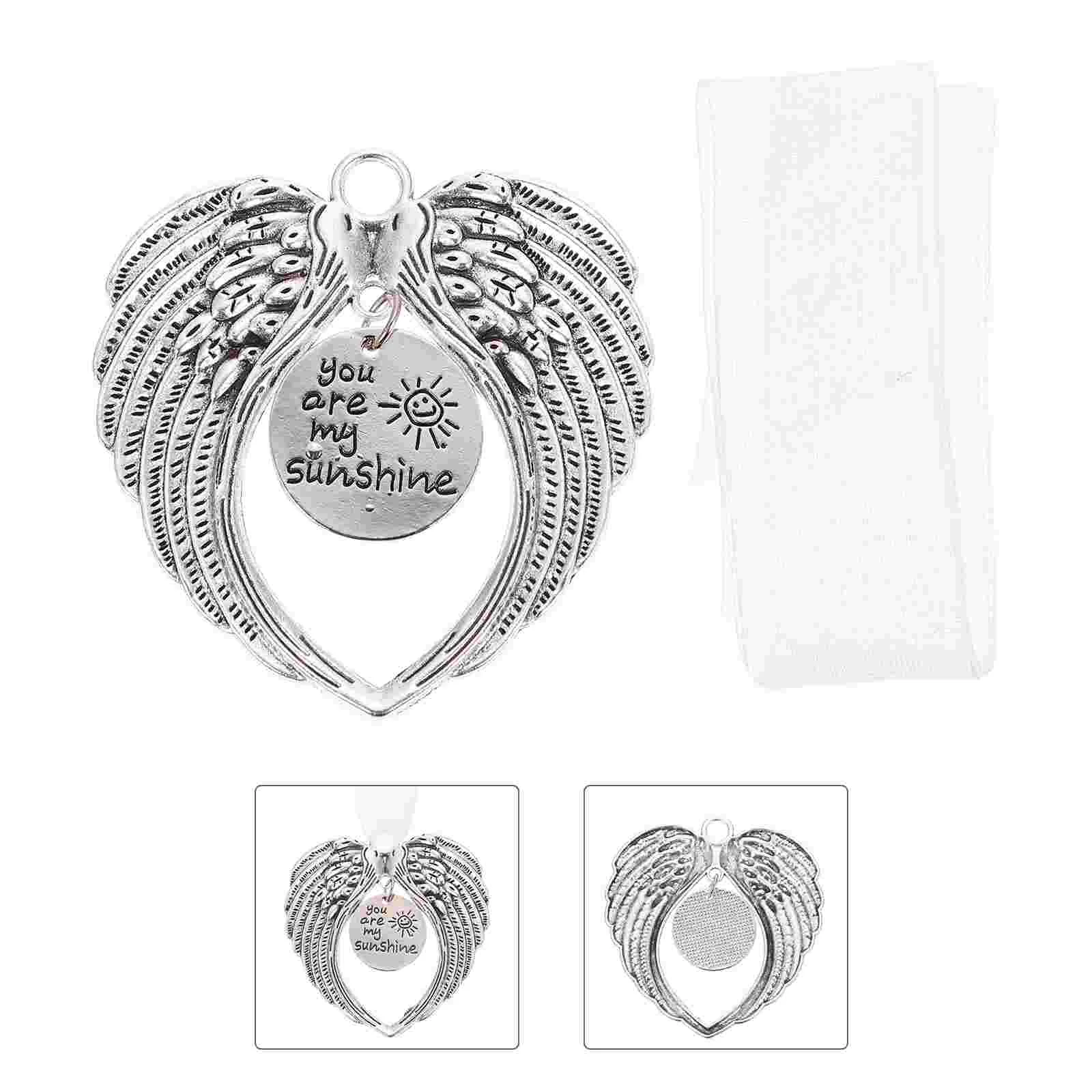 Christmas Ornaments Angel Treeornament Hanging Wing Heart Memorial Pendants Party Decoration
Christmas Ornaments Angel Treeornament Hanging Wing Heart Memorial Pendants Party Decoration
