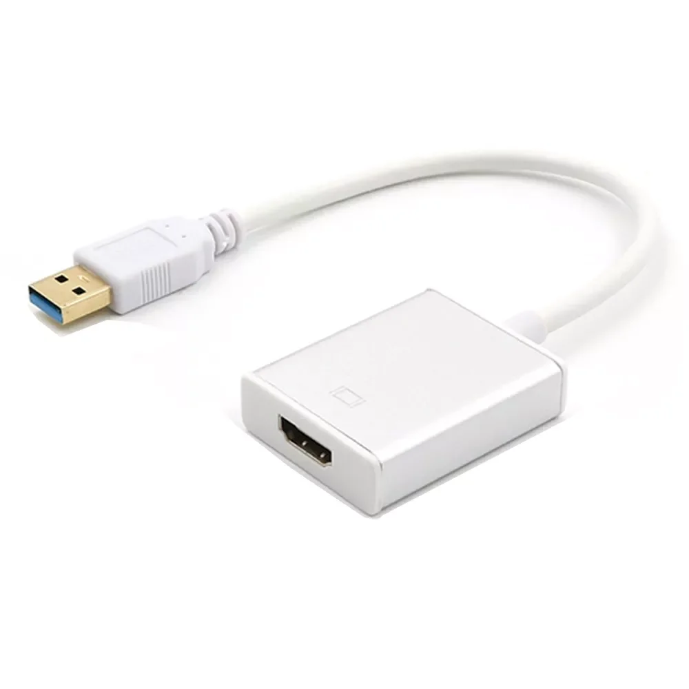 HD 1080P USB 3.0 to HDMI-Compatible Converter Multi Display Graphic Adapter for PC Laptop Projector HDTV LCD Free Driver
HD 1080P USB 3.0 to HDMI-Compatible Converter Multi Display Graphic Adapter for PC Laptop Projector HDTV LCD Free Driver