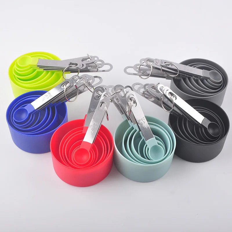 8Pcs/Set Kitchen Measuring Spoon Set Stainless Steel Handle Measuring Cup With Scale Measuring Spoon Kitchen Gadgets Tools
8Pcs/Set Kitchen Measuring Spoon Set Stainless Steel Handle Measuring Cup With Scale Measuring Spoon Kitchen Gadgets Tools