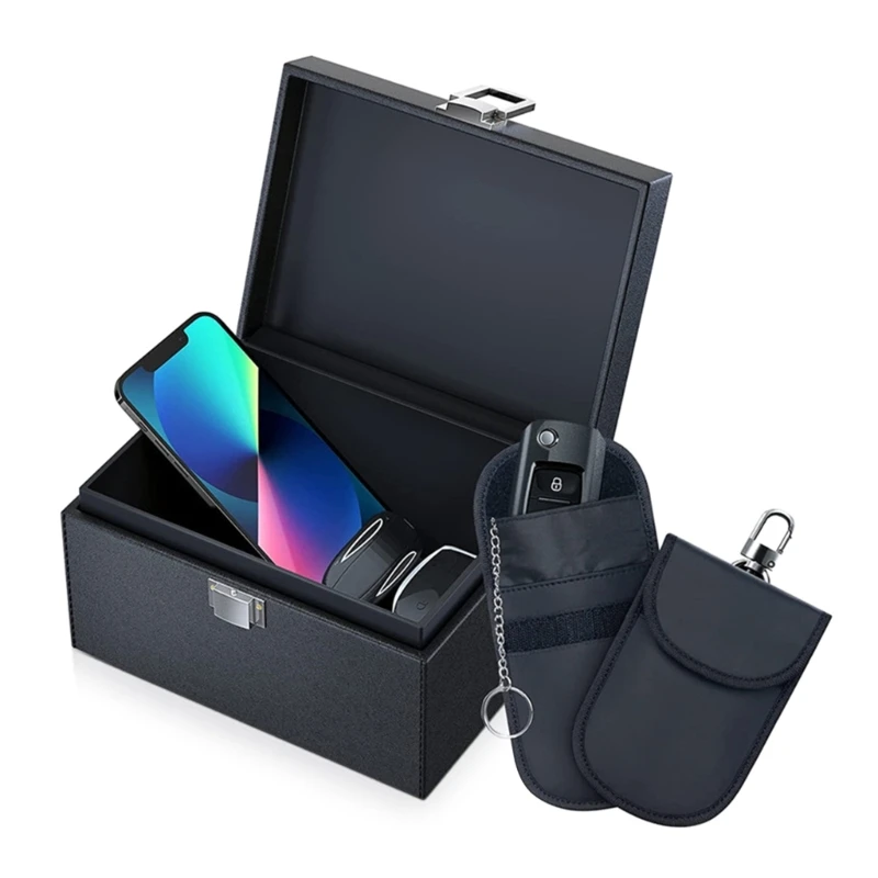 Signal Blocker Box Keys Fob Protector, Signal Blocking Box, Blocker Box Signal Blocking Shielding for Car Keys Phone
Signal Blocker Box Keys Fob Protector, Signal Blocking Box, Blocker Box Signal Blocking Shielding for Car Keys Phone
