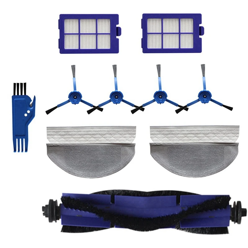 Replacement Roller Brush Side Brushes HEPA Filters Mop Pads For Eufy Robovac X8 Hybrid Vacuum Cleaner Accessories
Replacement Roller Brush Side Brushes HEPA Filters Mop Pads For Eufy Robovac X8 Hybrid Vacuum Cleaner Accessories