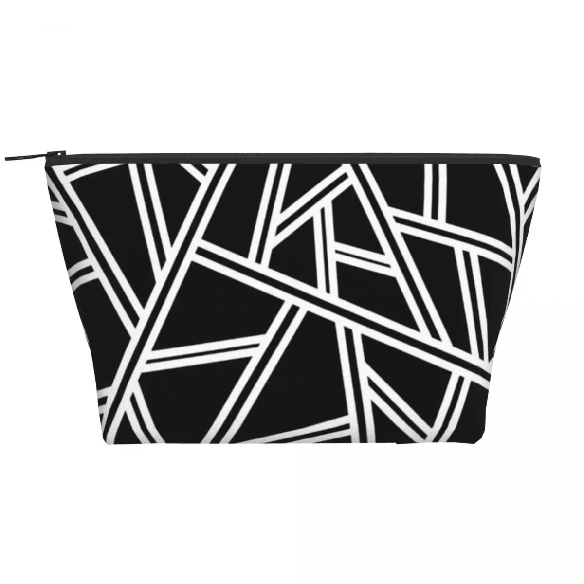 Органайзер на молнии с абстрактным геометрическим рисунком, дорожная женская косметичка с принтом черных линий
Органайзер на молнии с абстрактным геометрическим рисунком, дорожная женская косметичка с принтом черных линий