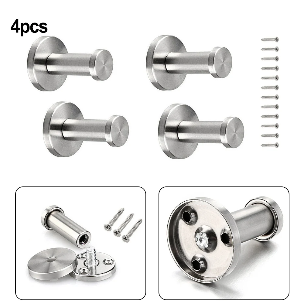 4pcs Stainless Steel Hook Bathroom Hooks Robe Coat Clothes Towel Hanger Wall Mounted Cylinder Hook Bathroom Kitchen Hardware
4pcs Stainless Steel Hook Bathroom Hooks Robe Coat Clothes Towel Hanger Wall Mounted Cylinder Hook Bathroom Kitchen Hardware