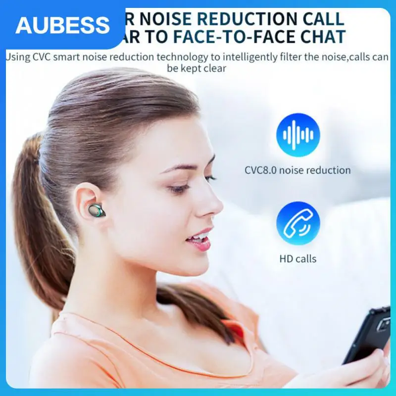 With Charging Box Stereo Tws Headphones Waterproof Earbuds Noise Reduction Headset Headphones Tws Headset
With Charging Box Stereo Tws Headphones Waterproof Earbuds Noise Reduction Headset Headphones Tws Headset