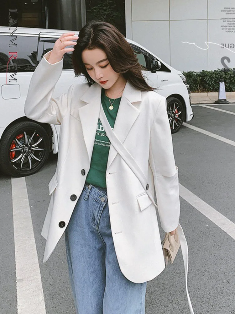 LANMREM Women's Blazer 2022 Autumn New Korean Style Notched Single Breasted Solid Color Loose And Casual Niche Coat 2R3629
LANMREM Women's Blazer 2022 Autumn New Korean Style Notched Single Breasted Solid Color Loose And Casual Niche Coat 2R3629