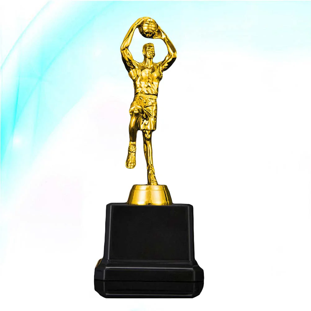 Basketball Trophies Plastic Basketball Figure Trophy Prime for Tournaments Competitions (Golden)
Basketball Trophies Plastic Basketball Figure Trophy Prime for Tournaments Competitions (Golden)