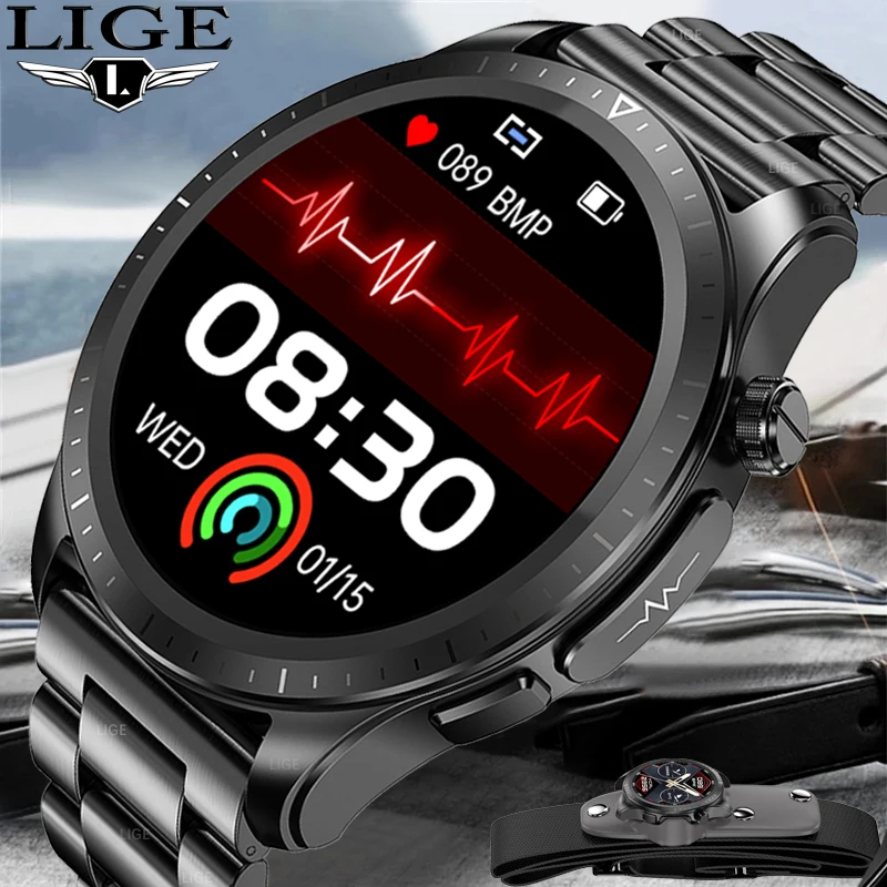 LIGE 2023 ЭКГ + PPG Смарт-часы для мужчин, глюкоза в крови, температура тела, умные часы, кровяное давление, часы для здоровья, водонепроницаемые умные часы
LIGE 2023 ЭКГ + PPG Смарт-часы для мужчин, глюкоза в крови, температура тела, умные часы, кровяное давление, часы для здоровья, водонепроницаемые умные часы
