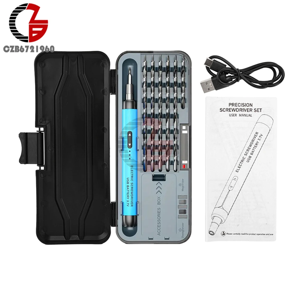 Набор электрических отверток USB
Набор электрических отверток USB