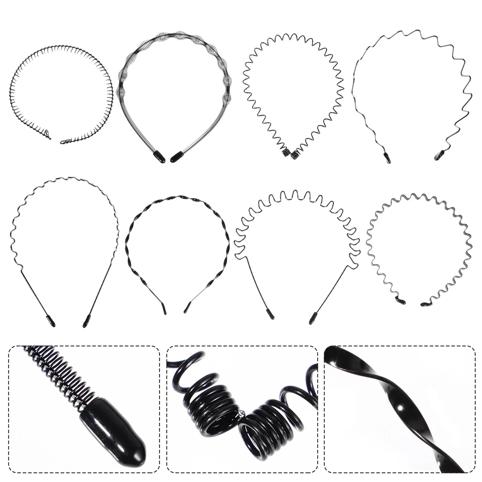 8 Pcs Men's Headband Hair Accessories Sports Hairband Fashion Metal Male Conjuntos Deportivos Para Hombre
8 Pcs Men's Headband Hair Accessories Sports Hairband Fashion Metal Male Conjuntos Deportivos Para Hombre