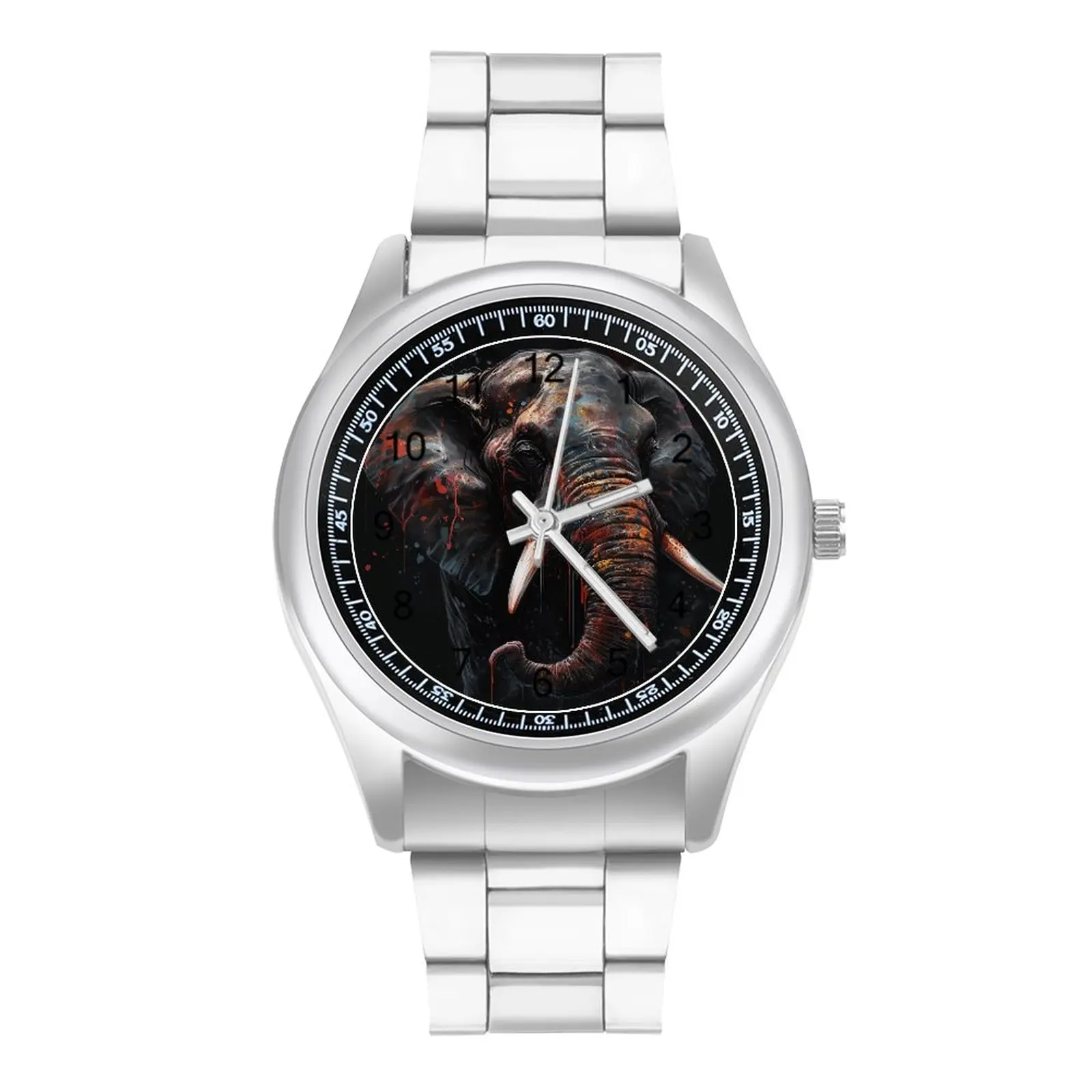 Elephant Quartz Watch Fantastic Grotesque Steel Design Wrist Watches Lady Fitness Simple Analog Wristwatch
Elephant Quartz Watch Fantastic Grotesque Steel Design Wrist Watches Lady Fitness Simple Analog Wristwatch