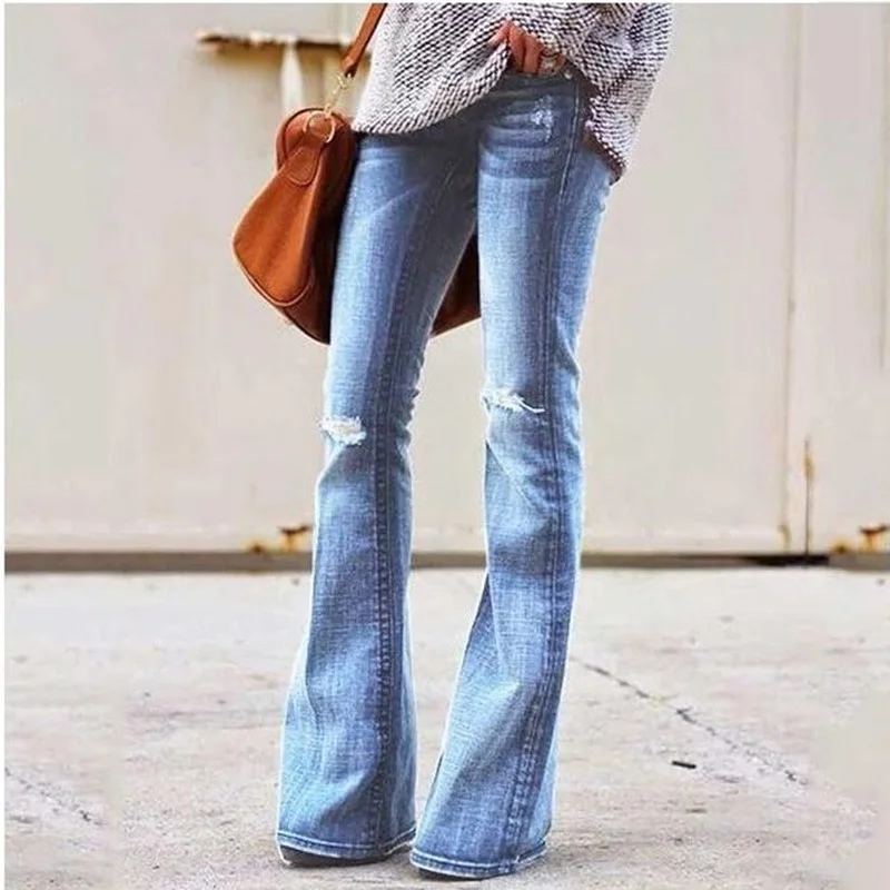 Jeans Mom Flare Jeans For Women Bell Bottom Vintage Denim Skinny Jeans Woman Plus Size Black Female High Waist Wide Leg Pants
Jeans Mom Flare Jeans For Women Bell Bottom Vintage Denim Skinny Jeans Woman Plus Size Black Female High Waist Wide Leg Pants