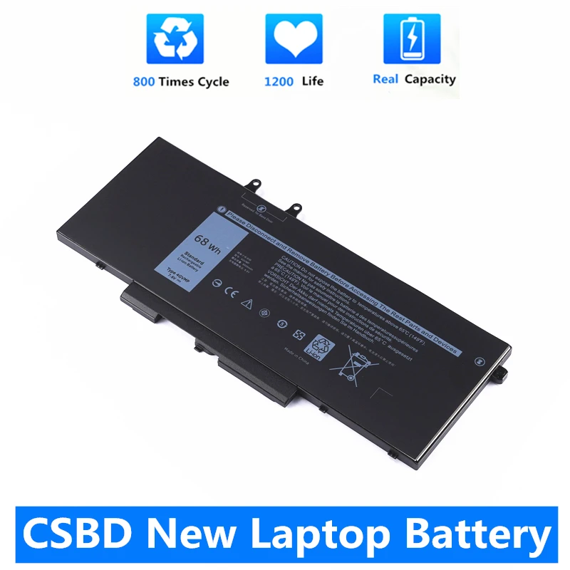 CSBD New 68Wh 4GVMP Laptop Battery For Dell Latitude 5400 5500 Precision 3540 Inspiron 7590 7591 7791 2-in-1 P84F P42E
CSBD New 68Wh 4GVMP Laptop Battery For Dell Latitude 5400 5500 Precision 3540 Inspiron 7590 7591 7791 2-in-1 P84F P42E
