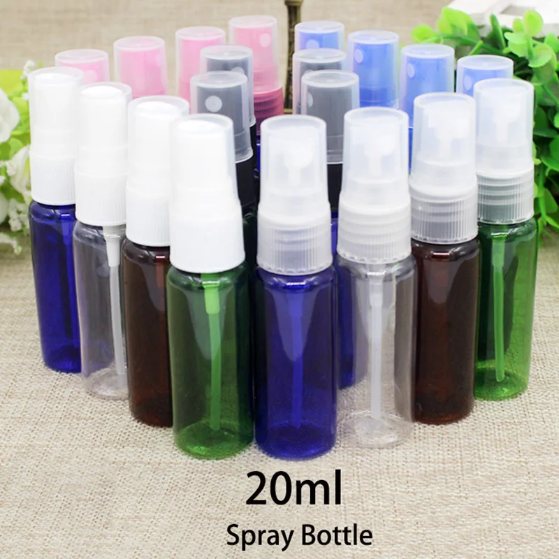 20ml Refillable Plastic Travel Spray Bottle Blue Brown Green Empty 20g Cosmetic Women Perfume Face Toners Sprayer Containers
20ml Refillable Plastic Travel Spray Bottle Blue Brown Green Empty 20g Cosmetic Women Perfume Face Toners Sprayer Containers