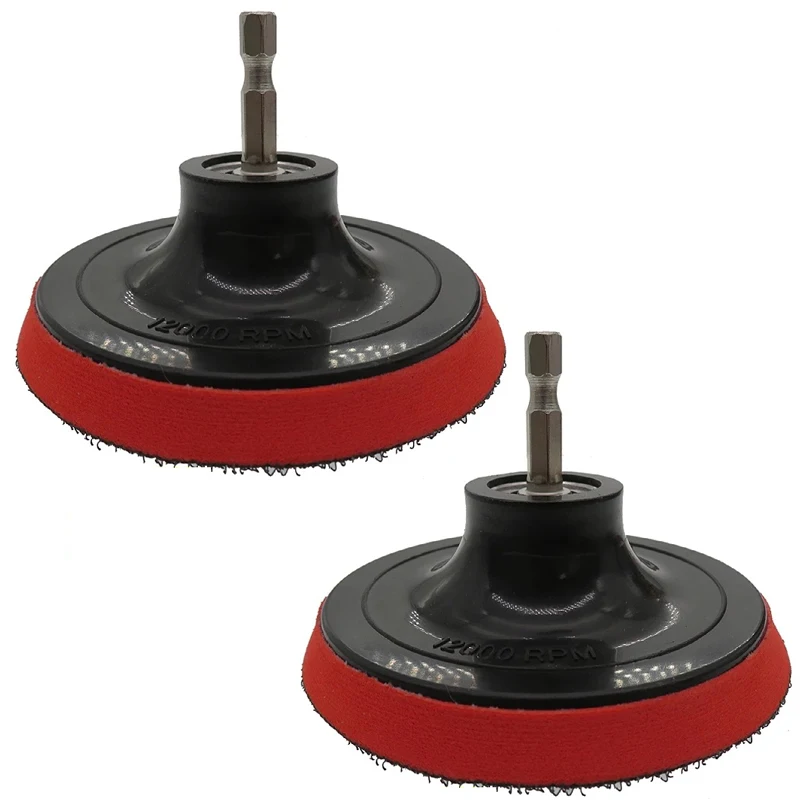 2PCS 4Inch Hook And Loop Buffing Pad Backing Pad With M10 Drill Adapter 6.35mm Hex Sanding Pad Polishing Disk Abrasive Tools
2PCS 4Inch Hook And Loop Buffing Pad Backing Pad With M10 Drill Adapter 6.35mm Hex Sanding Pad Polishing Disk Abrasive Tools