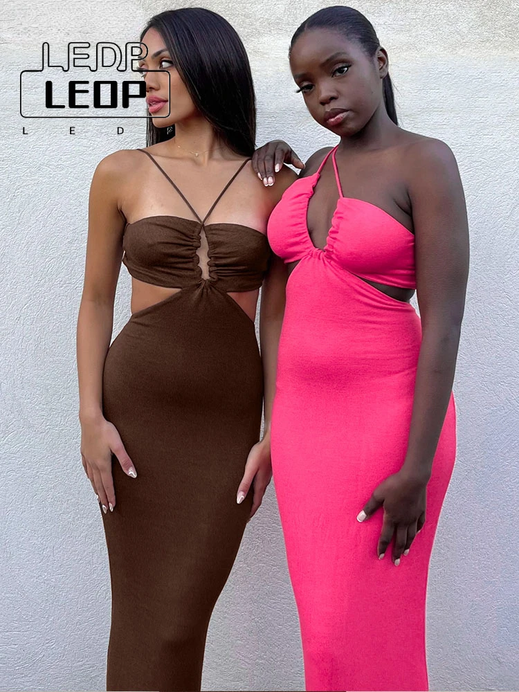 LEDP Nw Summer Dress Maxi Dress Bandage Wrap Open Back Maxi Skirt Thin Strap Cutout Sexy Women's Ruffled Skinny Party Dress
LEDP Nw Summer Dress Maxi Dress Bandage Wrap Open Back Maxi Skirt Thin Strap Cutout Sexy Women's Ruffled Skinny Party Dress