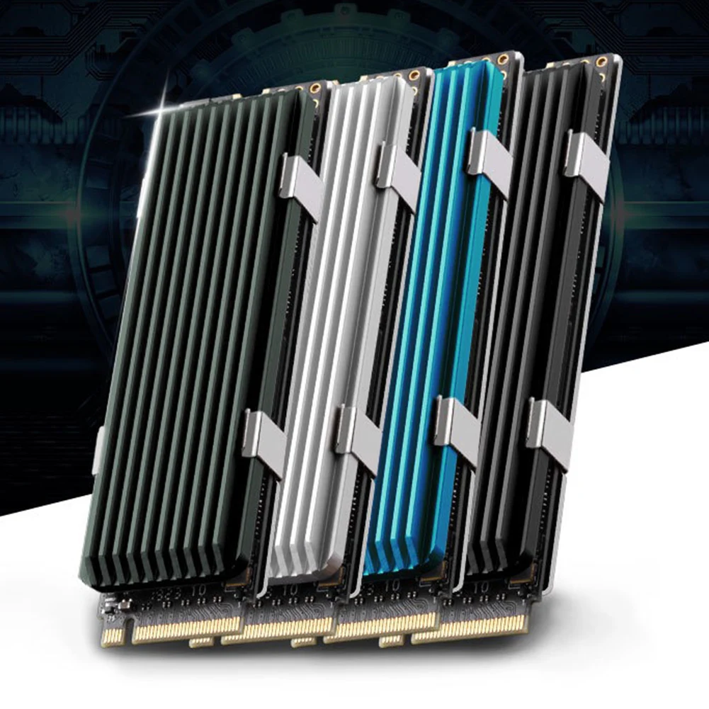 Радиатор M.2 SSD M2 2280, твердотельный жесткий диск, алюминиевый радиатор, радиатор, термоохлаждающая подставка для NVMe NGFF M.2 2280 SSD
Радиатор M.2 SSD M2 2280, твердотельный жесткий диск, алюминиевый радиатор, радиатор, термоохлаждающая подставка для NVMe NGFF M.2 2280 SSD
