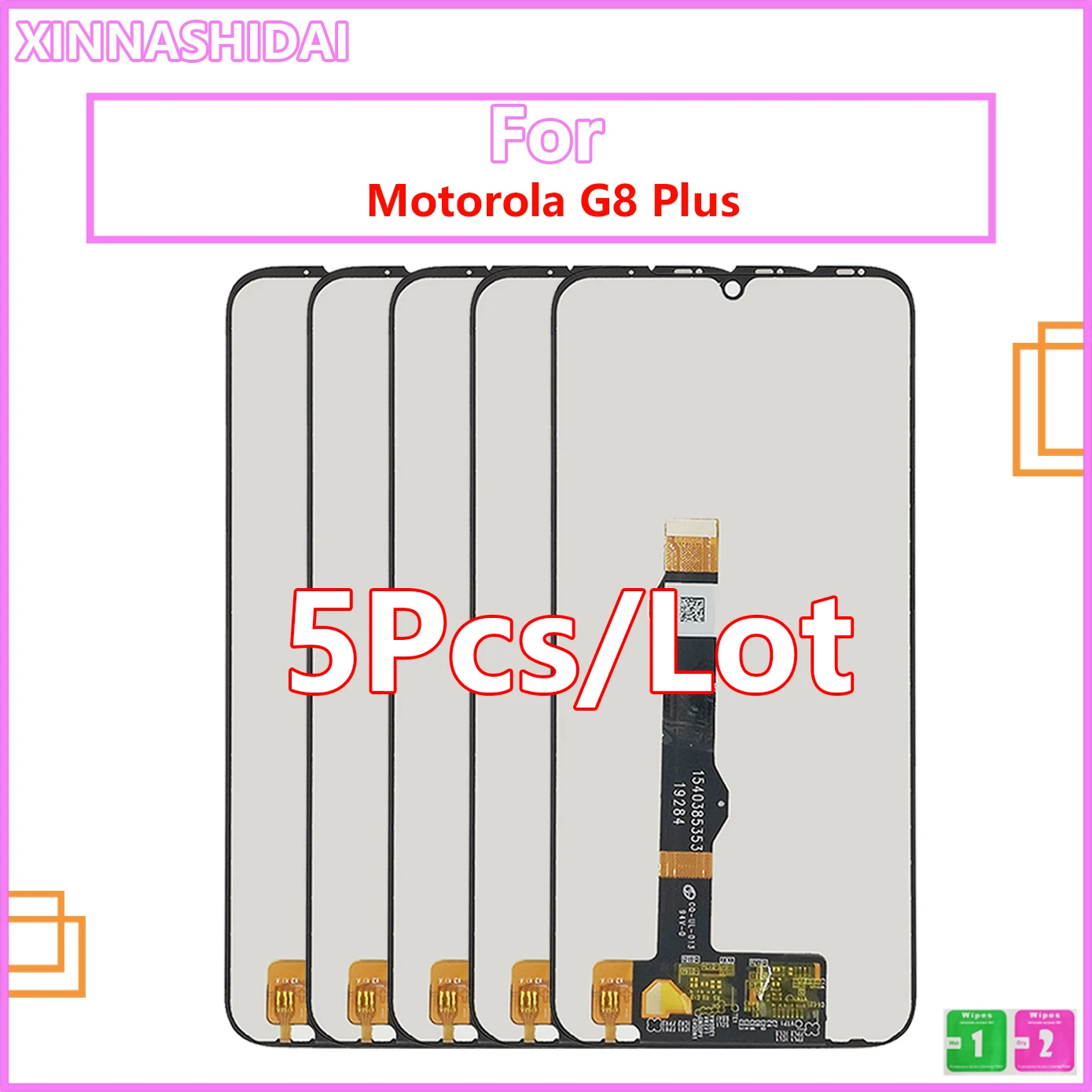 5 шт./лот ЖК-дисплей для Motorola Moto G8 Plus XT2019, ЖК-дисплей с сенсорным экраном и дигитайзером в сборе для Moto G8 Plus LCD
5 шт./лот ЖК-дисплей для Motorola Moto G8 Plus XT2019, ЖК-дисплей с сенсорным экраном и дигитайзером в сборе для Moto G8 Plus LCD