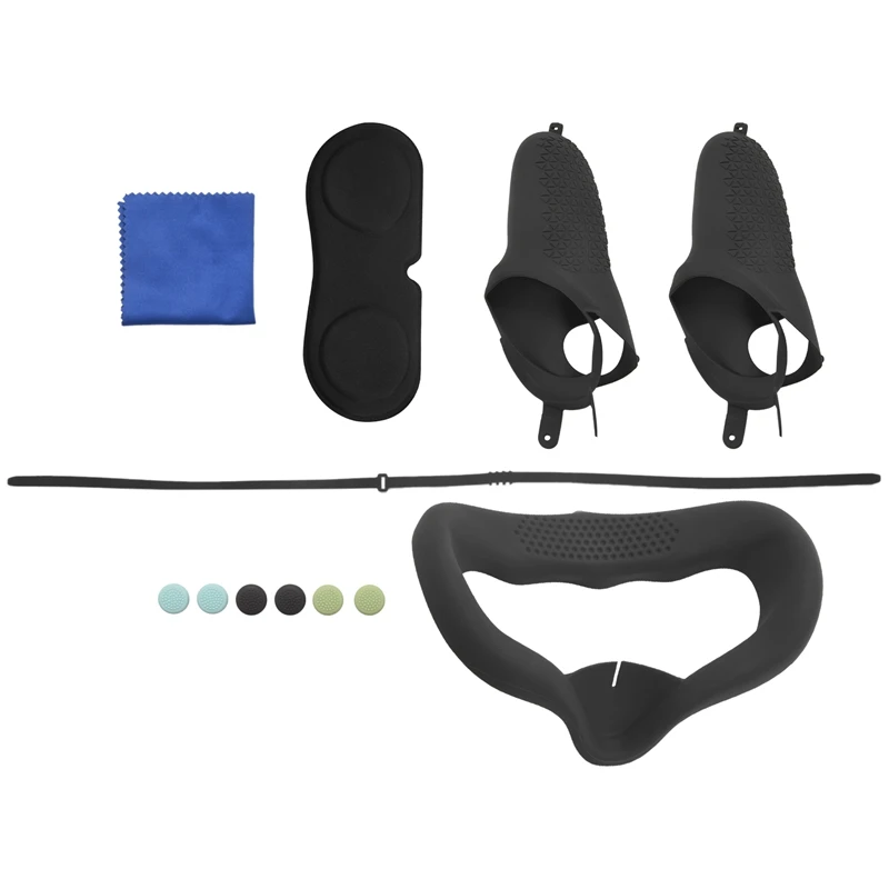 Аксессуары для виртуальной реальности защитный чехол для Oculus Quest 2, чехол для контроллера с ручкой и ремешком на костяшки
Аксессуары для виртуальной реальности защитный чехол для Oculus Quest 2, чехол для контроллера с ручкой и ремешком на костяшки