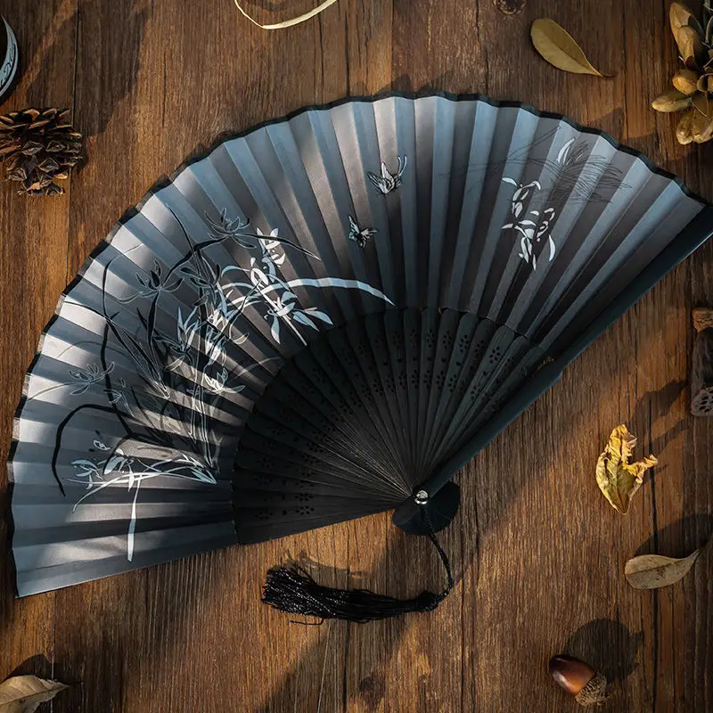 Chinese Style Folding Fan Women's Antique Classical Costume Dancing Hanfu Folding Small Bamboo Fan Photo Prop Party Decoration
Chinese Style Folding Fan Women's Antique Classical Costume Dancing Hanfu Folding Small Bamboo Fan Photo Prop Party Decoration