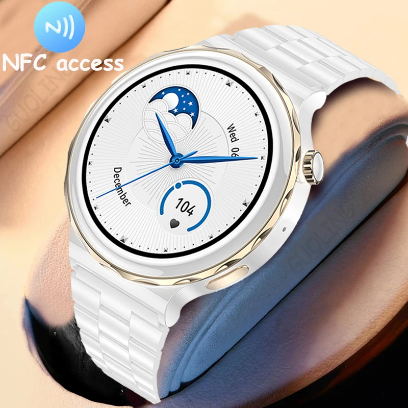 Bluetooth Call Smart Watch Women Lovely Bracelet Heart Rate Monitor Sleep Monitoring NFC Smartwatch Ladies For IOS Android+Gift
Bluetooth Call Smart Watch Women Lovely Bracelet Heart Rate Monitor Sleep Monitoring NFC Smartwatch Ladies For IOS Android+Gift