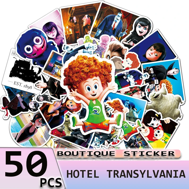 10/30/50PCS Hotel Transylvania Animation Graffiti Stickers for Laptop Notebook Skateboard Travel Luggage Decal Children's Toys
10/30/50PCS Hotel Transylvania Animation Graffiti Stickers for Laptop Notebook Skateboard Travel Luggage Decal Children's Toys