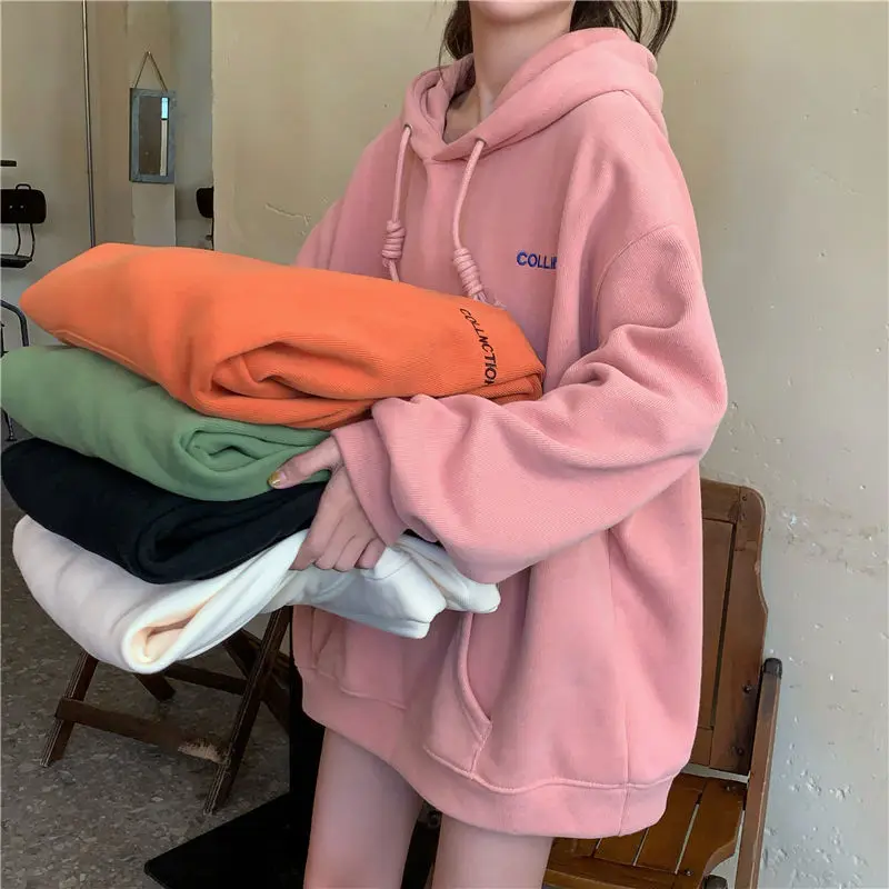 Oversized Hoodie Women Hoodies Winter Hooded Sweatshirts Women Korean Sweatshirts Pullover Kawaii Thick Sweatshirt Women Hoodies
Oversized Hoodie Women Hoodies Winter Hooded Sweatshirts Women Korean Sweatshirts Pullover Kawaii Thick Sweatshirt Women Hoodies