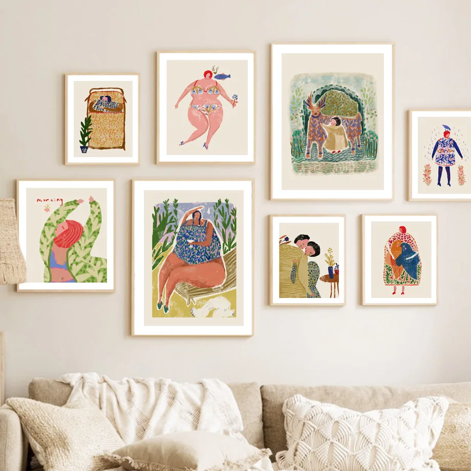 Boho Color Woman Bird Illustration Nude Wall Art Canvas Painting Nordic Posters And Prints Wall Pictures For Living Room Decor
Boho Color Woman Bird Illustration Nude Wall Art Canvas Painting Nordic Posters And Prints Wall Pictures For Living Room Decor