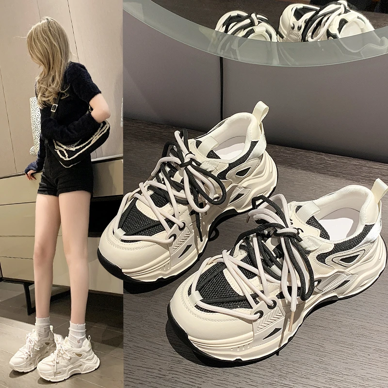 Women's New Sneakers 2023 Autumn Winter Solid color Thick Bottom Sports Shoes Casual Lightweight Versatile Outdoor Running Shoes
Women's New Sneakers 2023 Autumn Winter Solid color Thick Bottom Sports Shoes Casual Lightweight Versatile Outdoor Running Shoes