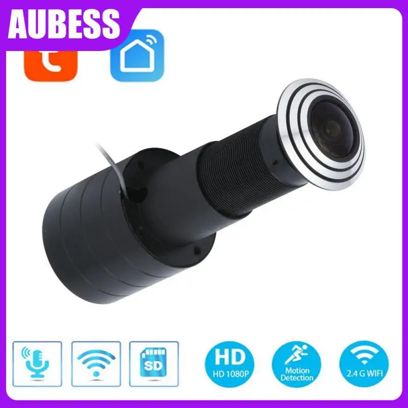 Household Audio Door Camera Alarm Mini Wifi Port Eye Hole Ip Camera Fisheye Lens 1.66mm Wide Angle Tuya 1080p Camera Smart Home
Household Audio Door Camera Alarm Mini Wifi Port Eye Hole Ip Camera Fisheye Lens 1.66mm Wide Angle Tuya 1080p Camera Smart Home