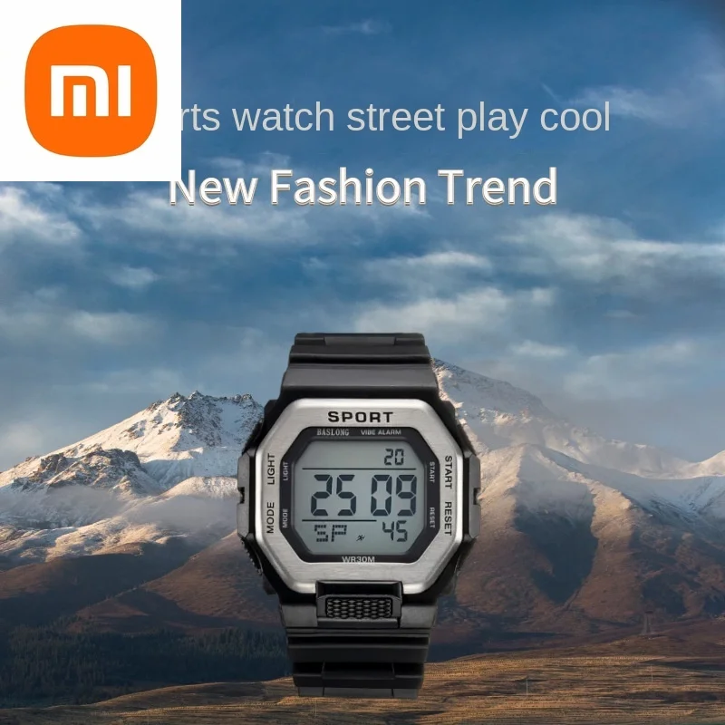 Xiaomi Smart Watch Multifunctional Electronic Watch Student Trend Led Luminous Alarm Clock Timing Sports Electronic Watch
Xiaomi Smart Watch Multifunctional Electronic Watch Student Trend Led Luminous Alarm Clock Timing Sports Electronic Watch