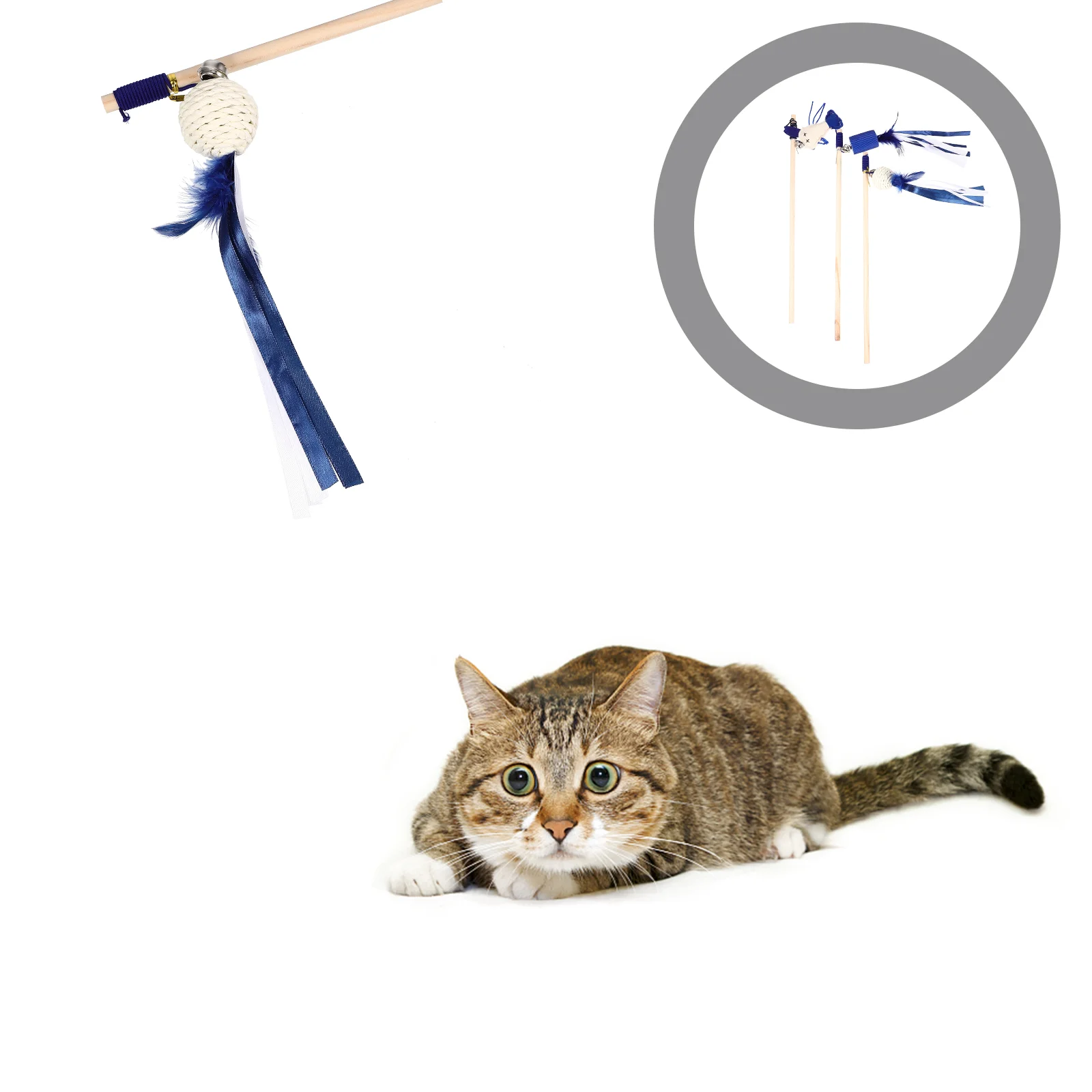Cat Wand Kitten Interactive Toys Teaser Feathermouse Teasing Decorative Plaything Indoor Kids Catnip Prank Plush Playing Chew
Cat Wand Kitten Interactive Toys Teaser Feathermouse Teasing Decorative Plaything Indoor Kids Catnip Prank Plush Playing Chew