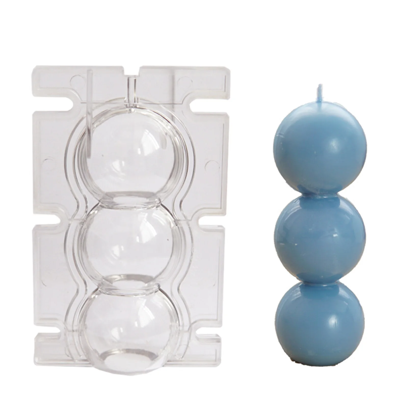 Candle Making Mould 1PCS 3D Geometric Ball Candle Mold DIY Handmade Supplies For Wedding Dinner Party Valentine's Day Wedding
Candle Making Mould 1PCS 3D Geometric Ball Candle Mold DIY Handmade Supplies For Wedding Dinner Party Valentine's Day Wedding