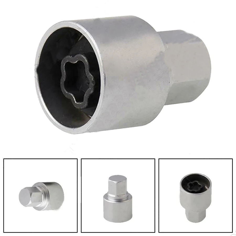 Removal Key Tire Wheel Lock Lugnut Anti-Theft Screw Emoval Key Socket For BMW 1 3 4 5 6 7 Series Tire Wheel Lock
Removal Key Tire Wheel Lock Lugnut Anti-Theft Screw Emoval Key Socket For BMW 1 3 4 5 6 7 Series Tire Wheel Lock