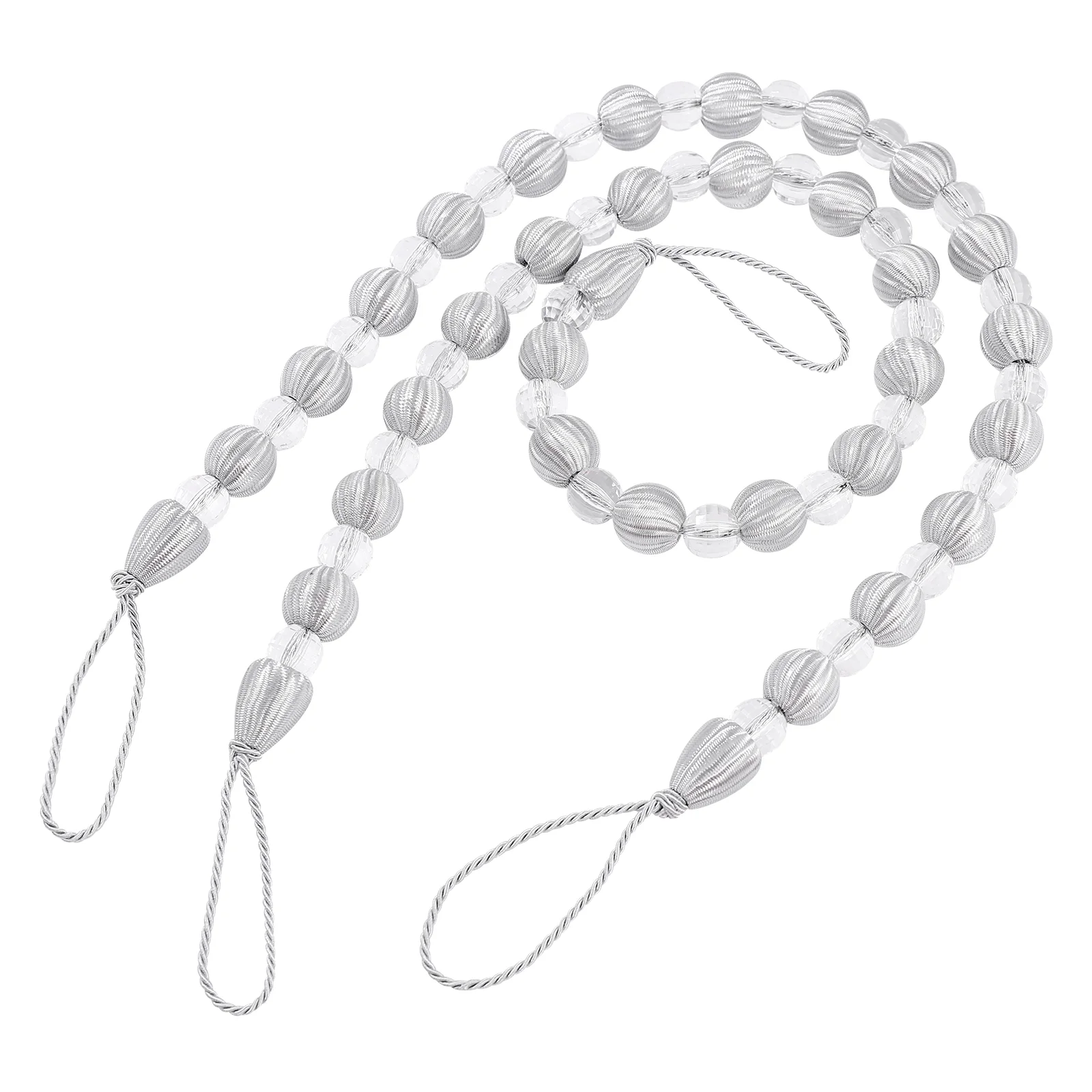 VORCOOL 2pcs Acrylic Bead Drape Curtain Clip Stylish Curtain Tiebacks Holdbacks Curtain Buckles (Silver and White)
VORCOOL 2pcs Acrylic Bead Drape Curtain Clip Stylish Curtain Tiebacks Holdbacks Curtain Buckles (Silver and White)