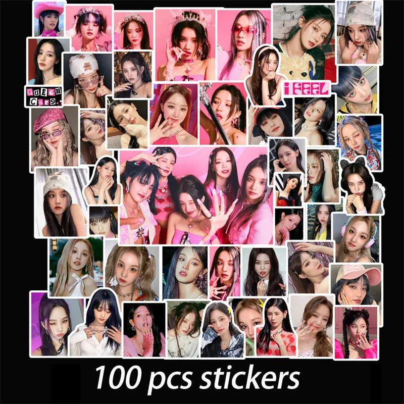 100 шт./набор (G) фотонаклейки I FEEL альбом GIDLE MINNIE печатная Фотокарта LOMO Card подарок для девочек коллекция KPOP 
100 шт./набор (G) фотонаклейки I FEEL альбом GIDLE MINNIE печатная Фотокарта LOMO Card подарок для девочек коллекция KPOP