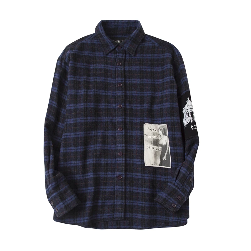 ERD Jaqueta Masculina Jacket for Men Y2k Streetwear Women Clothes Blue Patch High Street Shirt Jacket Jacket 1:1higher Quality
ERD Jaqueta Masculina Jacket for Men Y2k Streetwear Women Clothes Blue Patch High Street Shirt Jacket Jacket 1:1higher Quality