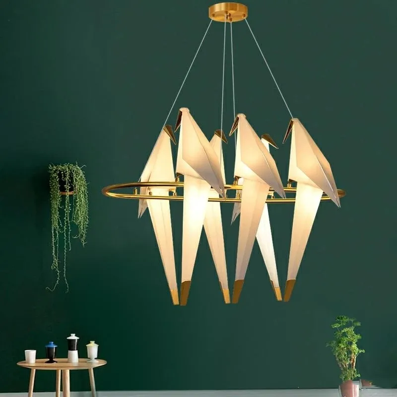 nordic paper Pendant Lights postmodern luxury bird light bedroom dining living room led simple bird lamp cafe pendant light led
nordic paper Pendant Lights postmodern luxury bird light bedroom dining living room led simple bird lamp cafe pendant light led