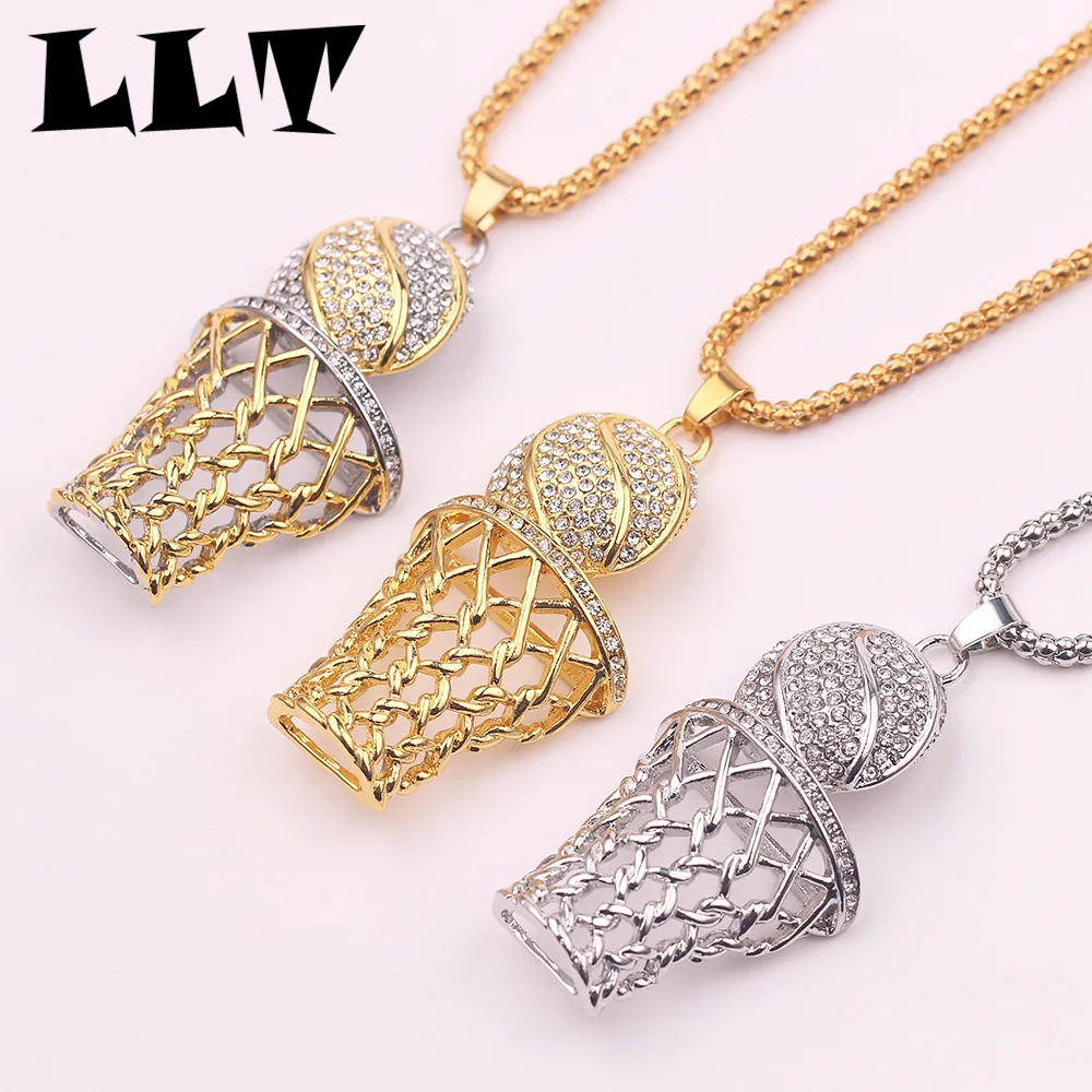Hip Hop Basketball Box Necklace Gold Silver Color For Men Sport Crystal Necklace Jewelry
Hip Hop Basketball Box Necklace Gold Silver Color For Men Sport Crystal Necklace Jewelry