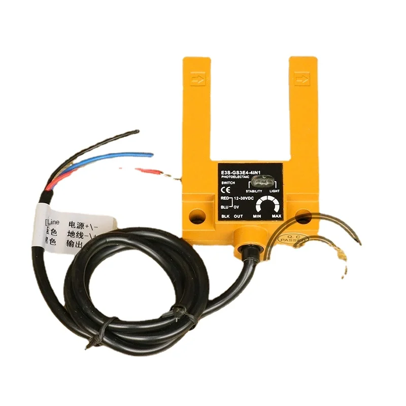Sensor fotoeléctrico de capa plana para ascensor, interruptor fotoeléctrico de ranura de E3S-GS3E4, tres cables, NPN, accesCD
Sensor fotoeléctrico de capa plana para ascensor, interruptor fotoeléctrico de ranura de E3S-GS3E4, tres cables, NPN, accesCD