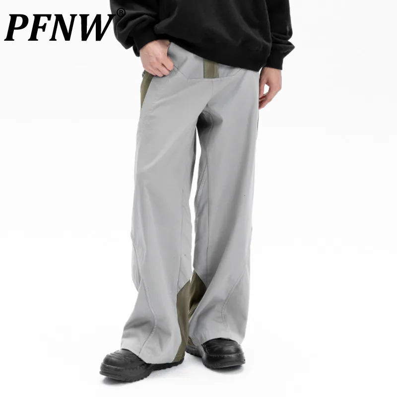 PFNW Spring Summer New Men's Straight Slim Colors Contracted Sports Pants Stylish Techwear Spliced Casual Chic Trousers 28A1513
PFNW Spring Summer New Men's Straight Slim Colors Contracted Sports Pants Stylish Techwear Spliced Casual Chic Trousers 28A1513