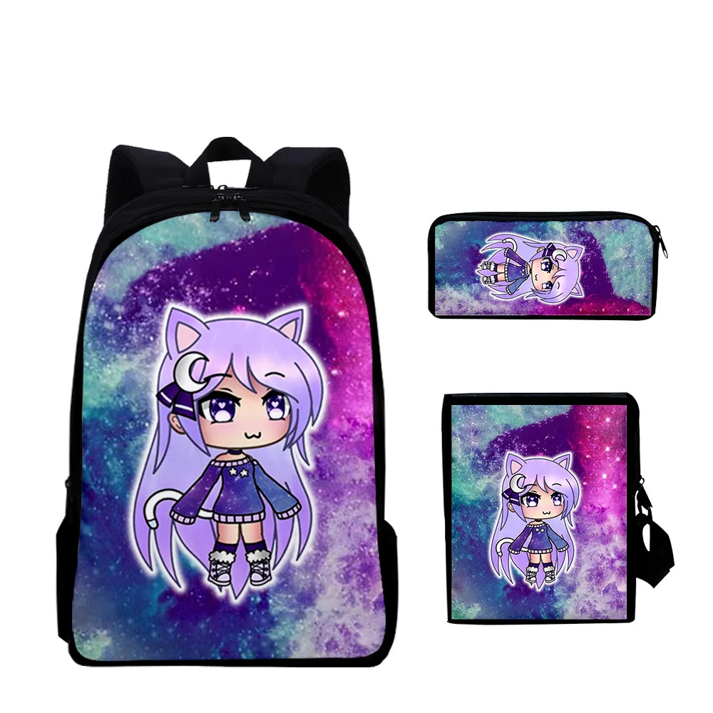 Trendy Kawaii Youthful Gacha Life Backpack 3D Print Fashion Student Bookbag Travel Laptop Daypack Shoulder Bags Pencil Case
Trendy Kawaii Youthful Gacha Life Backpack 3D Print Fashion Student Bookbag Travel Laptop Daypack Shoulder Bags Pencil Case