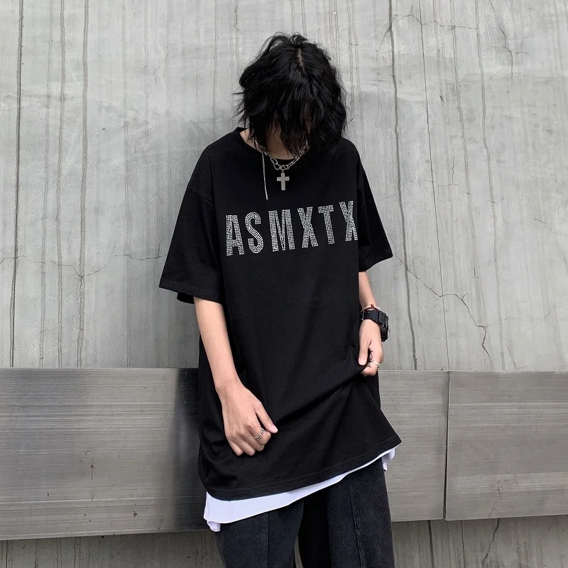 Letter Print Y2K Goth Style Oversized Women T-shirt Hip Hop Streetwear High quality Pure cotton tees Shirts
Letter Print Y2K Goth Style Oversized Women T-shirt Hip Hop Streetwear High quality Pure cotton tees Shirts