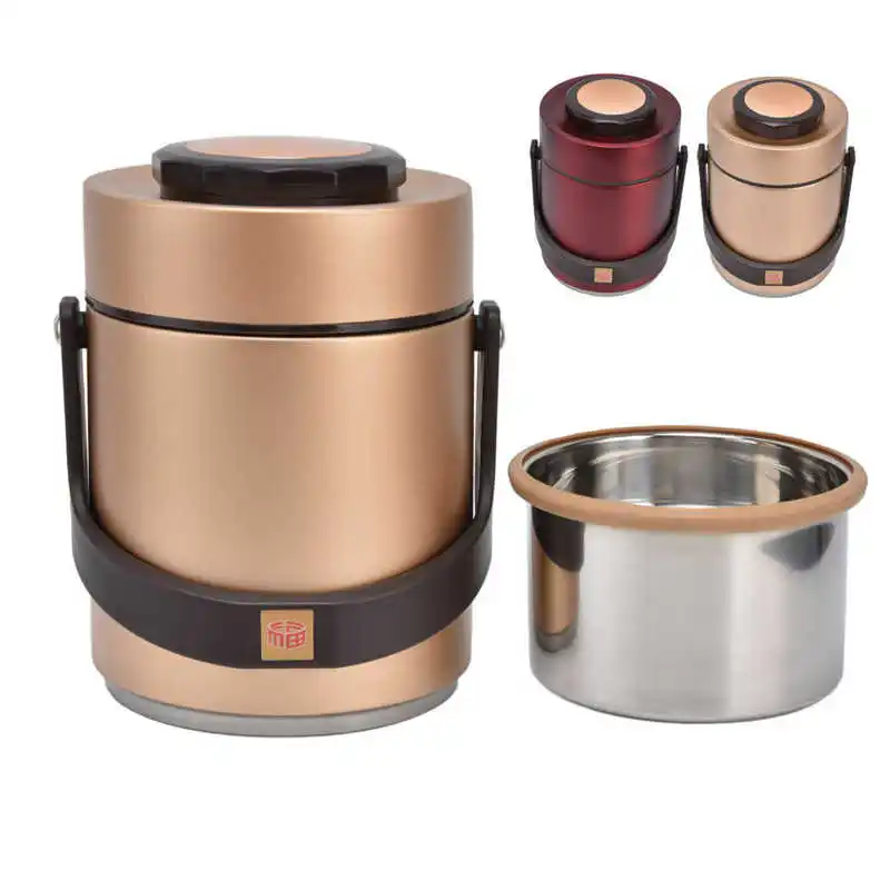Insulation Bucket Leakproof Reinforced Vacuum Stainless Steel Vacuum Insulated Food Jar Double Vacuum for Students for Outdoors
Insulation Bucket Leakproof Reinforced Vacuum Stainless Steel Vacuum Insulated Food Jar Double Vacuum for Students for Outdoors