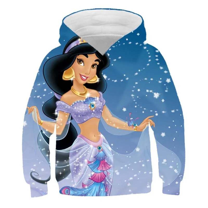 Girls 2022 New Jasmine Princess Hoodies Clothes Disney Series Cartoon Fashion Spring And Autumn Long Sleeve Sweatshirts Costumes
Girls 2022 New Jasmine Princess Hoodies Clothes Disney Series Cartoon Fashion Spring And Autumn Long Sleeve Sweatshirts Costumes