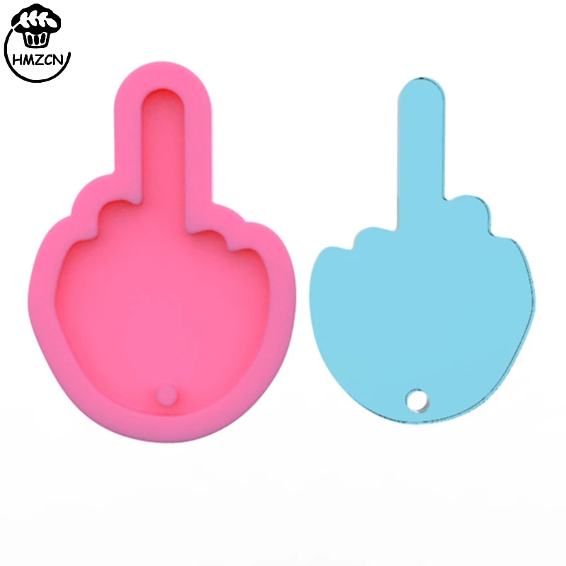 Love Sign Hand Middle Finger Shaped Keychain Keyring Tag Silicone Mold with Hole DIY Candy Desserts Gum Paste Ice Cream Craft
Love Sign Hand Middle Finger Shaped Keychain Keyring Tag Silicone Mold with Hole DIY Candy Desserts Gum Paste Ice Cream Craft
