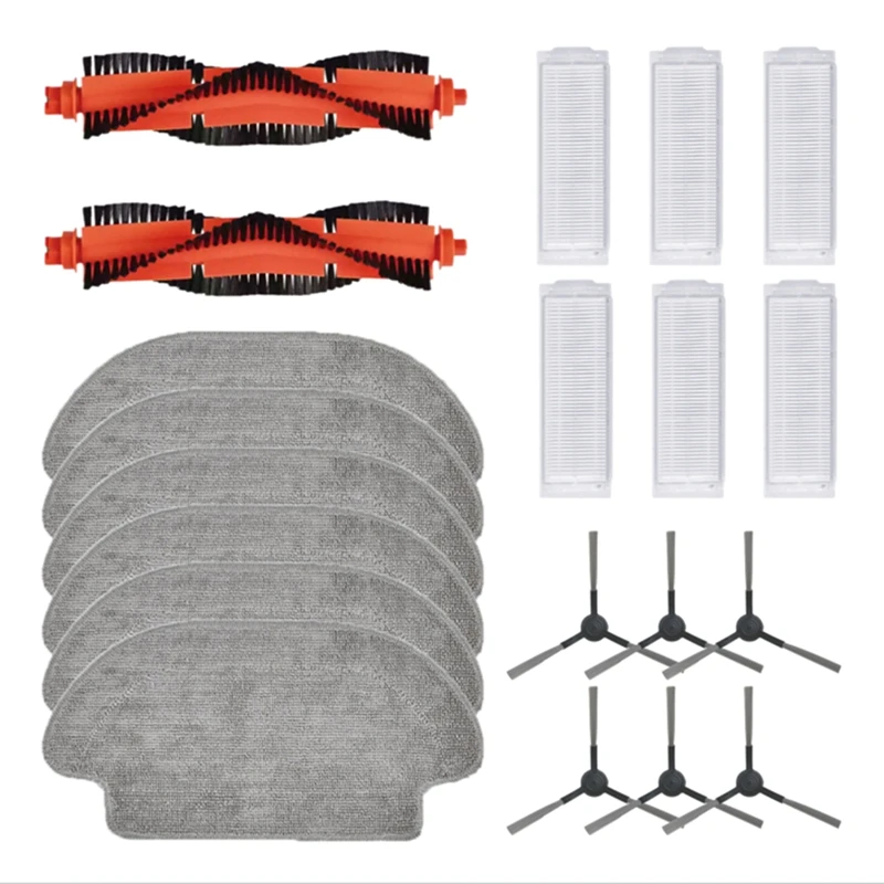 Main Side Brush Mop Pad HEPA Filter As Shown Replacement Spare Parts For Xiaomi Mijia Robot Vacuum Mop 3C B106CN STYJ02YM
Main Side Brush Mop Pad HEPA Filter As Shown Replacement Spare Parts For Xiaomi Mijia Robot Vacuum Mop 3C B106CN STYJ02YM